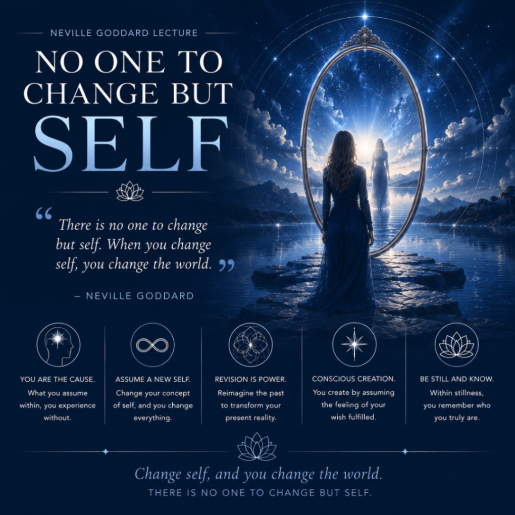 No One to Change But Self